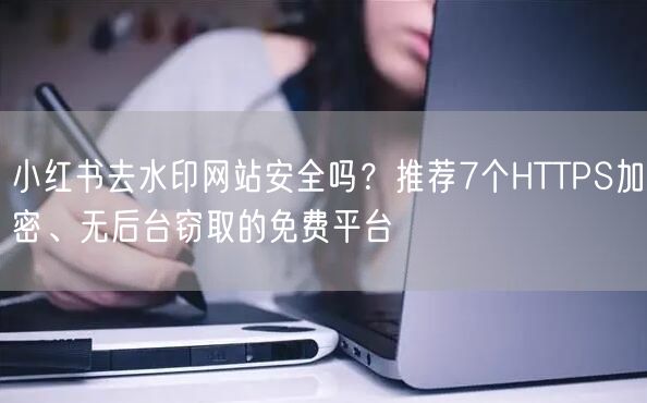 小红书去水印网站安全吗？推荐7个HTTPS加密、无后台窃取的