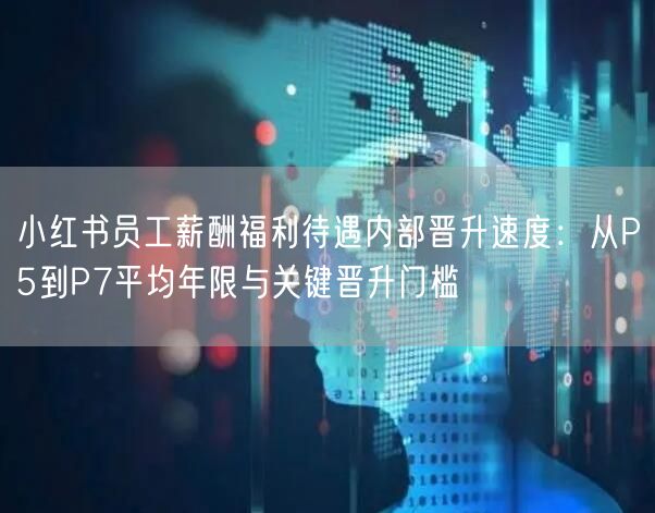 小红书员工薪酬福利待遇内部晋升速度：从P5到P7平均年限与关键晋升门槛